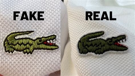 how to check fake lacoste bag|lacoste logo counterfeit.